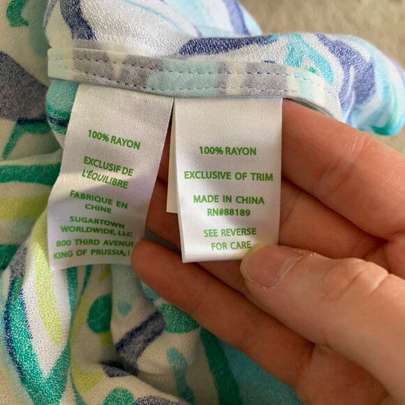 Lilly Pulitzer Philomena Maxi Dress, Stay Cool, size XS NWT - Picture 9 of 9